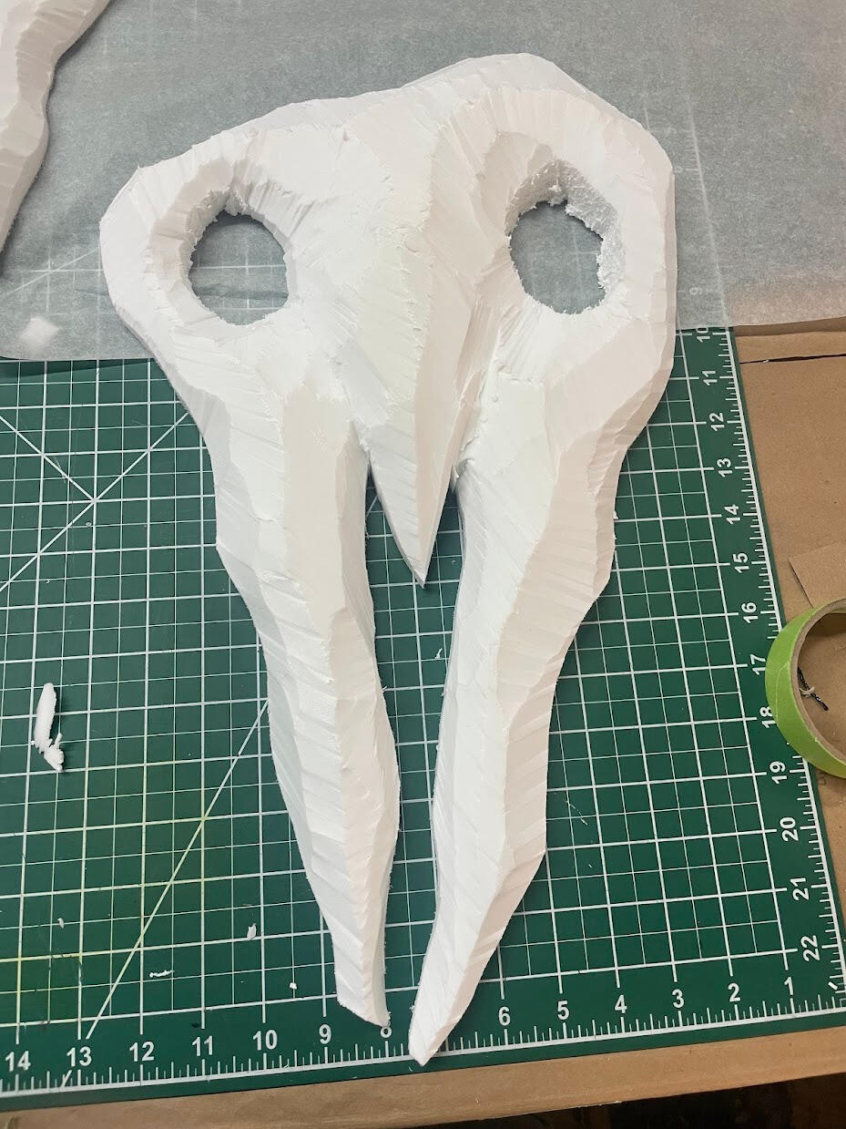 "The Lion King" Bone Ramp Process