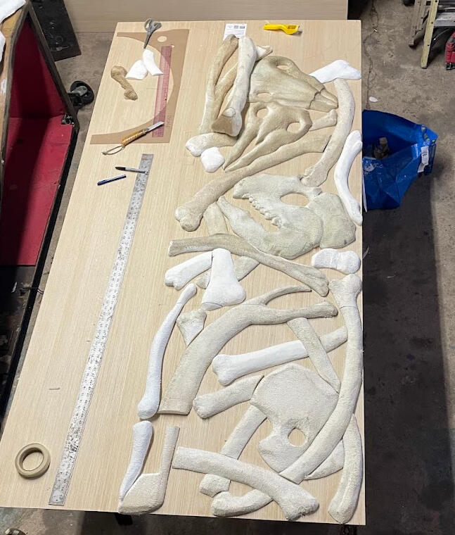 "The Lion King" Bone Ramp Process