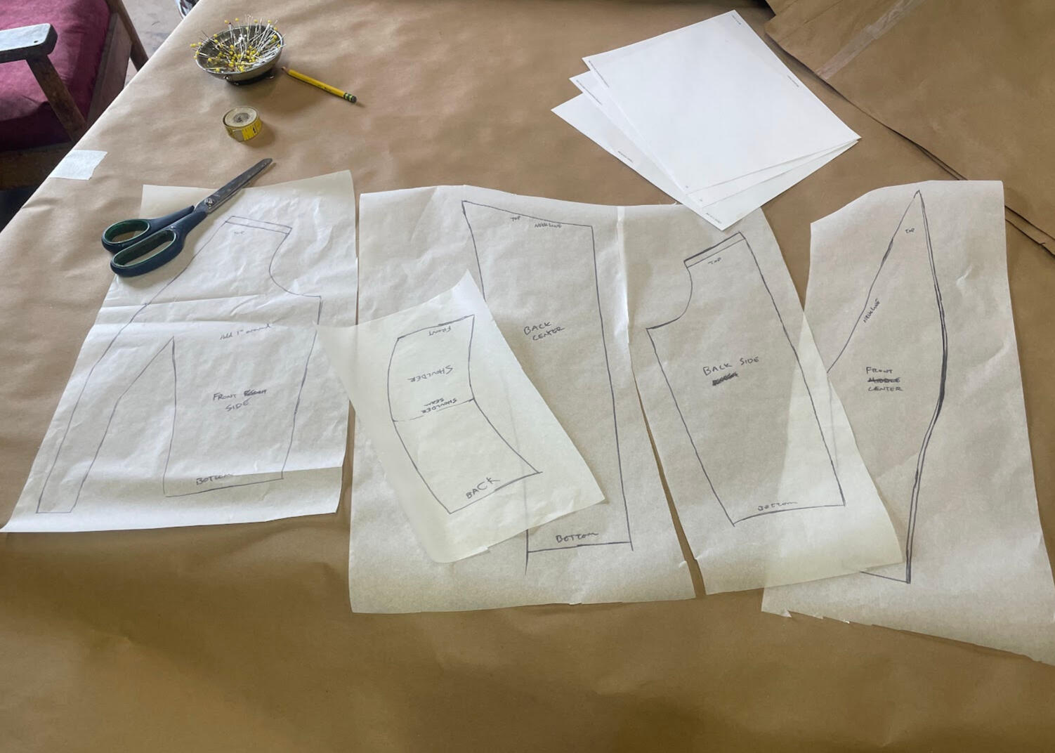 "Real Women Have Curves" Floating Dresses Mesh Pattern