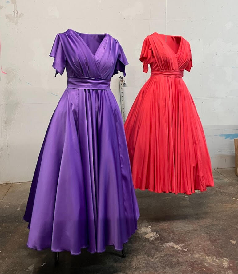 "Real Women Have Curves" Floating Dresses